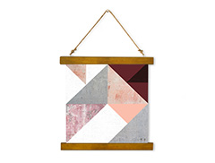 Wall Hanging Canvas Geometric Spirit - Dan Johannson XMPDJ031