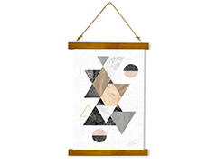 Wall Hanging Canvas Broken Deformation - Dan Johannson XMPDJ043