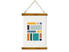 Wall Hanging Canvas Echo of Peace 2nd Motif - Dan Johannson XMPDJ070