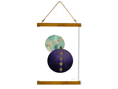 Wall Hanging Canvas Shape with Air - Dan Johannson XMPDJ074