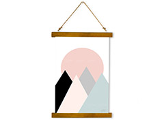 Wall Hanging Canvas Degenerated Scar in the Distance - Dan Johannson XMPDJ084