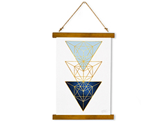 Wall Hanging Canvas Contrast & Emotion - Dan Johannson XMPDJ096