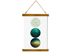 Wall Hanging Canvas My Surface of Fear - Dan Johannson XMPDJ098