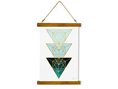 Wall Hanging Canvas Pure Meditation - Dan Johannson XMPDJ100