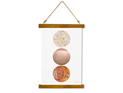 Wall Hanging Canvas Soul with Sequence - Dan Johannson XMPDJ102
