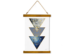 Wall Hanging Canvas Cosmic Resignation - Dan Johannson XMPDJ108