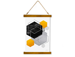 Wall Hanging Canvas Echo and Philosophy - Dan Johannson XMPDJ111