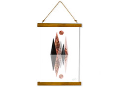 Wall Hanging Canvas Perky Boy in Oil - Dan Johannson XMPDJ117