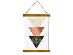 Wall Hanging Canvas Silent Nun in Aspic - Dan Johannson XMPDJ130