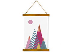 Wall Hanging Canvas Vision of Meditative Action - Dan Johannson XMPDJ132