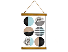 Wall Hanging Canvas Virgin Declining the Artist - Dan Johannson XMPDJ137