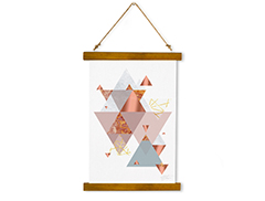 Wall Hanging Canvas Supposed Head 2nd Motif - Dan Johannson XMPDJ139